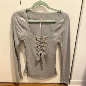 Free People long-sleeved top